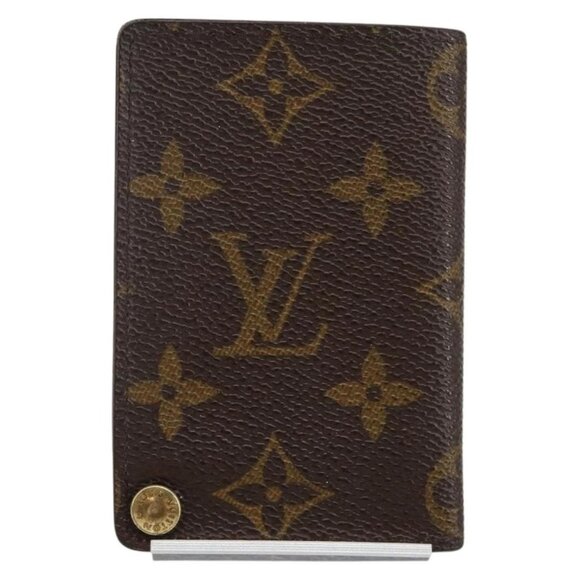 LOUIS VUITTON Monogram Porto Cartes Crdit Pression Card Case M60937 Auth th6343 - Picture 2 of 16